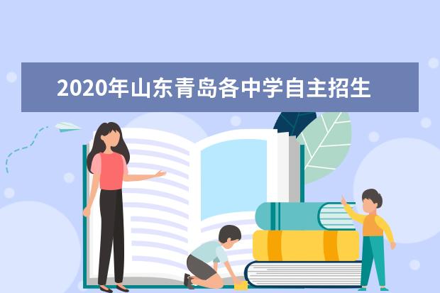 2020年山东青岛各中学自主招生考试面试试题汇总