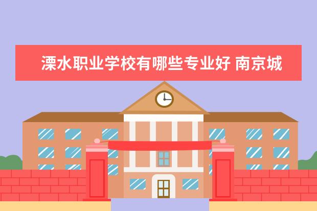 溧水职业学校有哪些专业好 南京城市职业学院 怎么样?